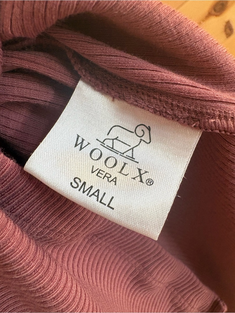 Woolx | Vera Ribbed Tunic, Dusty Rose Color, Sz Small, Excellent Conditon - Picture 9 of 12